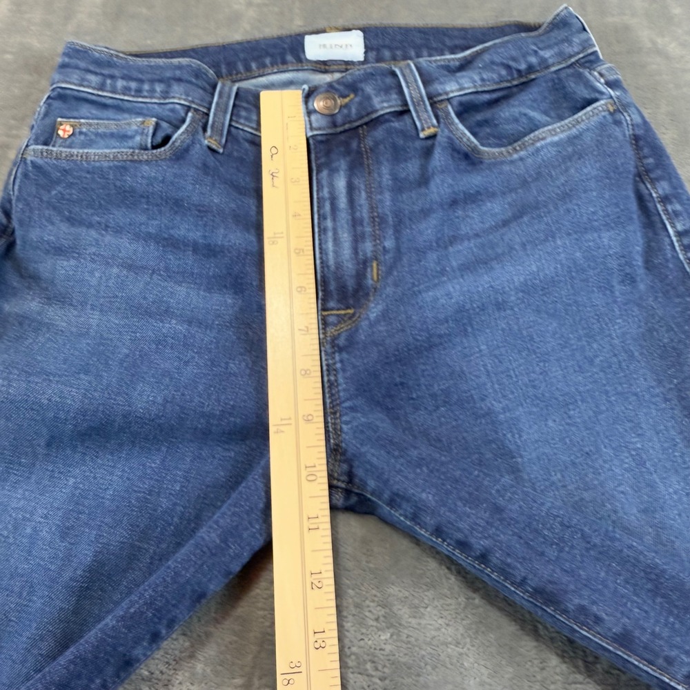 Hudson Blair High-Rise Skinny Jeans Women 29 Dark Wash Blue Denim - Picture 5 of 9